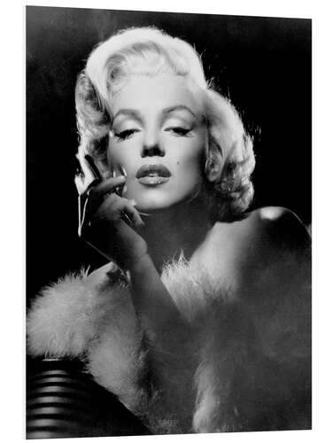 Foam board print Marilyn Monroe, 1953