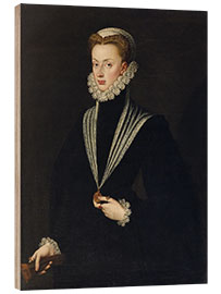 Holzbild Erzherzogin Johanna von Österreich