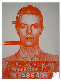 Sisustustarra David Bowie’s Mugshot, 1976