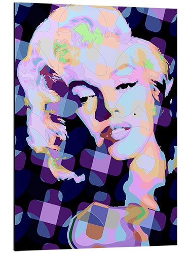 Aluminiumsbilde Pop Art Marilyn Monroe