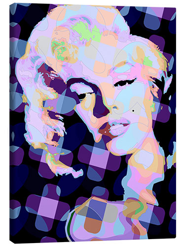 Quadro em tela Pop Art Marilyn Monroe