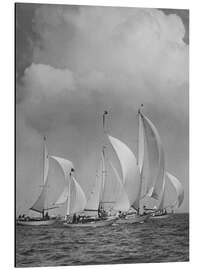 Magnettafel Segelboote auf dem Meer
