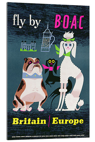 Gallery print Fancy Dogs - British Overseas Airways, 1962