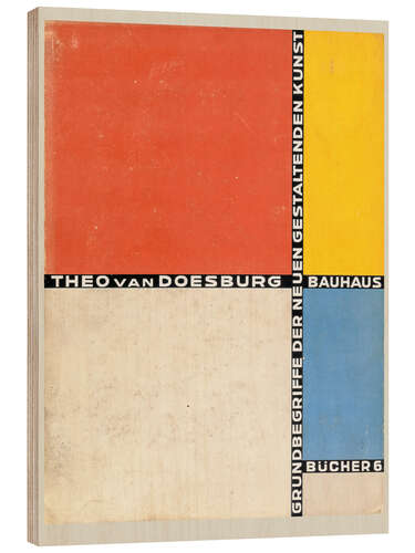 Holzbild Bauhaus Buchcover