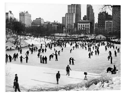 Foam board print Central Park Winter Carnival, New York, New York, c.1938