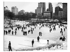 Tableau en plexi-alu Central Park Winter Carnival, New York, New York, c.1938