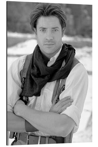 Aluminium print Brendan Fraser, 1999