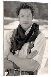 Holzbild Brendan Fraser, 1999