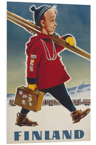 PVC-taulu Finland Ski, 1957