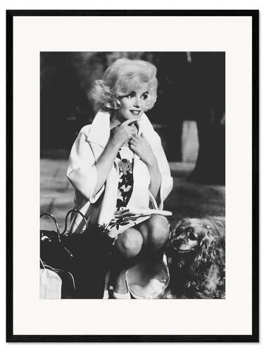 Framed art print Marilyn Monroe in "Something's Got to Give", 1962