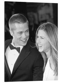 Gallery print Brad Pitt and Jennifer Aniston, 2003