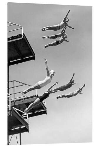 Gallery print High Diver, Aquatic Show, 1937