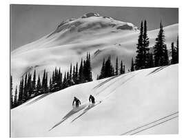 Gallery print Downhill Skiing In Banff, Canada