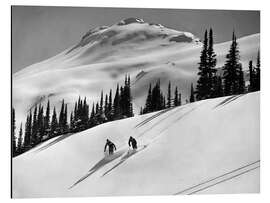 Magnettafel Abfahrtslauf in Banff, Kanada