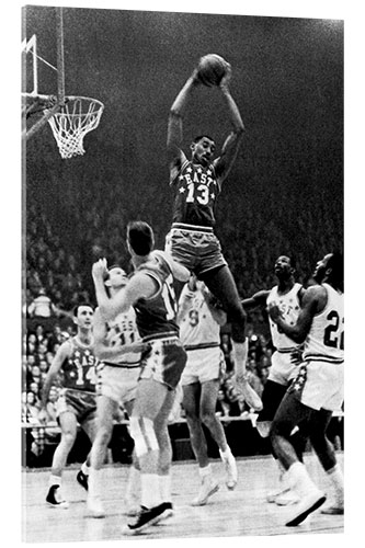 Acrylic print NBA All-Star Game, St. Louis, Missouri, 1962