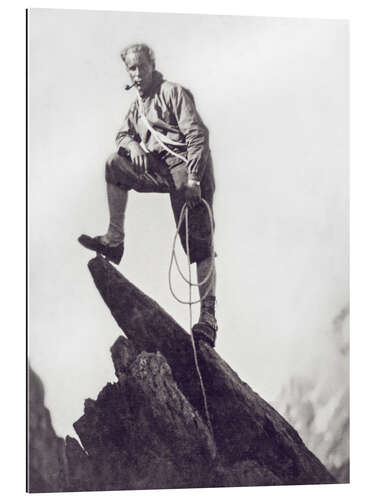 Galleriprint Mountaineer of Mount Matterhorn, Switzerland, 1925