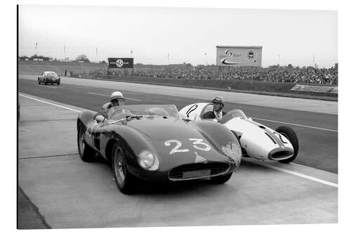 Alumiinitaulu Avus Race in Berlin, 1958