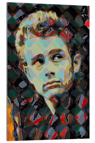 Quadro em plexi-alumínio Pop Art James Dean