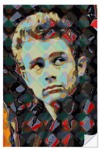 Wall sticker Pop Art James Dean