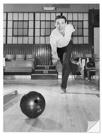 Sisustustarra Man Bowling