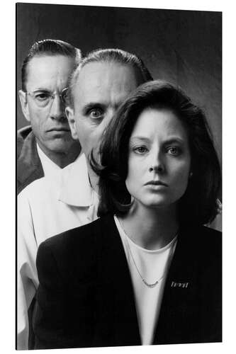 Tableau en aluminium The Silence Of The Lambs, 1991