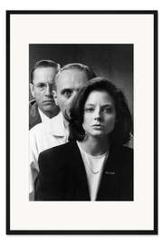 Gerahmter Kunstdruck Das Schweigen der Lämmer, 1991