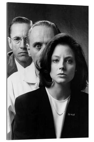 Quadro em plexi-alumínio The Silence Of The Lambs, 1991