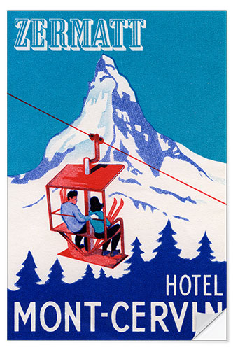 Sisustustarra Zermatt in Switzerland, 1935