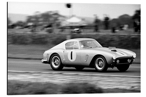 Aluminium print Ferrari 250GT SWB, 1960