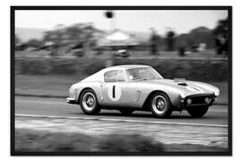 Gerahmter Kunstdruck Ferrari 250GT SWB, 1960