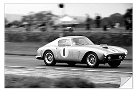 Selvklebende plakat Ferrari 250GT SWB, 1960