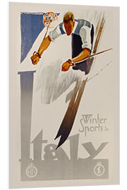 Cuadro de PVC Winter Sports in Italy, 1938