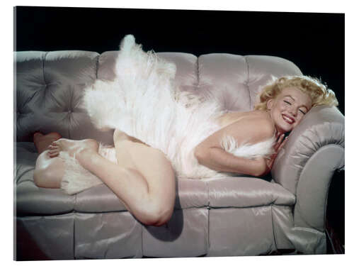 Quadro em acrílico Marilyn Monroe in "The Prince And The Showgirl", 1957