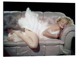 Aluminiumsbilde Marilyn Monroe in "The Prince And The Showgirl", 1957