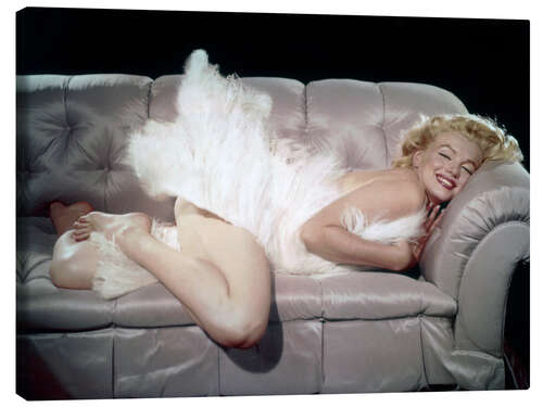 Quadro em tela Marilyn Monroe in "The Prince And The Showgirl", 1957