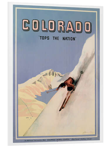 Hartschaumbild Colorado Tops the Nation, 1941