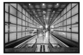 Gerahmter Kunstdruck City-Tunnel I, Leipzig, Deutschland