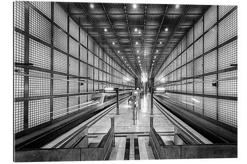 Tableau en plexi-alu City Tunnel I, Leipzig, Germany