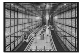 Gerahmter Kunstdruck City-Tunnel II, Leipzig, Deutschland