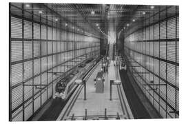 Magnettafel City-Tunnel II, Leipzig, Deutschland