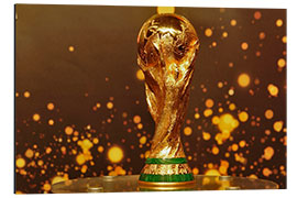 Aluminium print FIFA World Cup Trophy