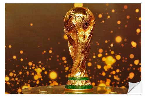 Selvklæbende plakat FIFA World Cup Trophy