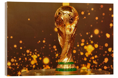 Trätavla FIFA World Cup Trophy