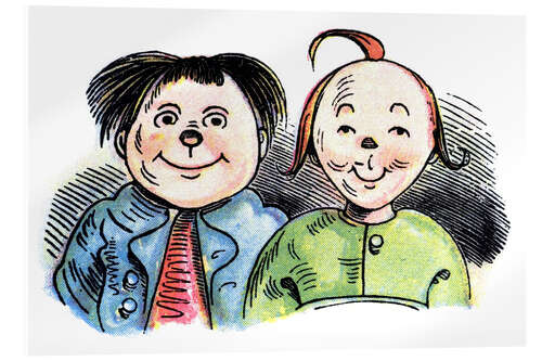 Obraz na szkle akrylowym Max and Moritz
