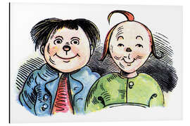 Cuadro de aluminio Max and Moritz