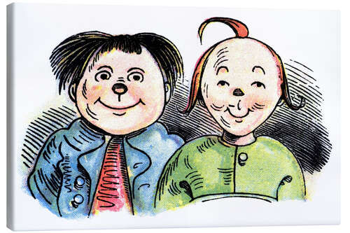 Lienzo Max and Moritz