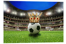 Obraz na PCV King Football