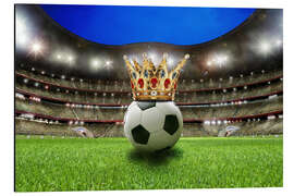 Magnettafel König Fußball