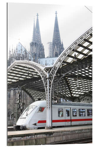 Gallery print ICE at Cologne Central Station, Germany