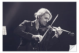 Naklejka na ścianę Violinist David Garrett